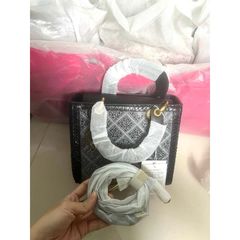 (HÀNG VIP) - Túi vuông dáng Nữ Đính Đá Sang Trọng 4 màu size 20