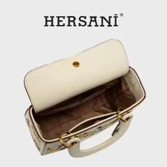 (Hàng V.I.P LIMITED ORDER) - Túi xách nữ HERSANI thêu thủ công hoa sang trọng, đẳng cấp