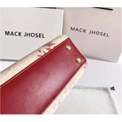 (Hàng V.I.P LIMITED ORDER - FULLBOX HÃNG TEM THẺ) - Túi xách nữ MISS GAIL họa tiết thêu Đỏ Sang Trọng