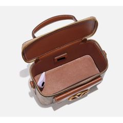 (VIP ORDER LIMITED) - Cốp nâu VALEN.T.INO Da Thật Nhỏ cầm tay, đeo chéo THANH LỊCH