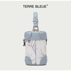 (LIMITED ORDER) - Túi xách Nữ TERRE BLEUE, Dáng Cốp Đứng Màu Pastel, Chất Liệu Da, Phù Hợp Đi Chơi Dạo Phố