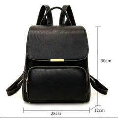 Balo Da Bò, Phong Cách Retro Cổ Điển Unisex, Chất Bò Thật Bền Đẹp