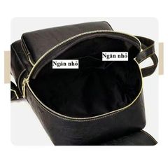 Balo Da Bò, Phong Cách Retro Cổ Điển Unisex, Chất Bò Thật Bền Đẹp