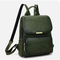 Balo Da Bò, Phong Cách Retro Cổ Điển Unisex, Chất Bò Thật Bền Đẹp
