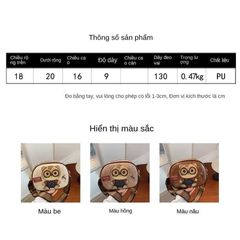 Túi Đeo Chéo Một Vai Giản Dị Nguyên Bản Hoang Dã Mới Túi Máy Ảnh Nhiều Lớp Dễ Phối Thời Trang Dễ Thương