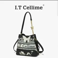 (Hàng V.I.P LIMITED - FULLBOX HÃNG) - Túi xách Nữ I.T CELLIME kiểu thêu Thời thượng, Thanh lịch, Dễ phối đồ