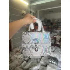 (HÀNG V.I.P ORDER) - Túi xách Nữ Xà Cừ Khóa Ong Size 23