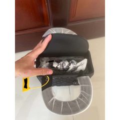 (Hàng Đẹp) - Túi Xách Nữ Cao Cấp Dáng Vuông TẶNG KÈM DÂY LỤA size 19 đựng vừa điện thoại