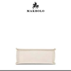(HÃNG MAKBOLO - NO BOX) - Túi Công sở Nữ họa tiết thêu thời thượng, trang nhã, dễ phối đồ. Bag Da Tote