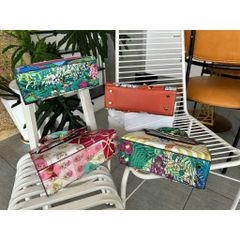 (V.I.P ORDER - LIMITED - FULLBOX KÈM BILL) - Túi xách Nữ 1 quai họa tiết màu sắc KHÓA VÀNG Size 25