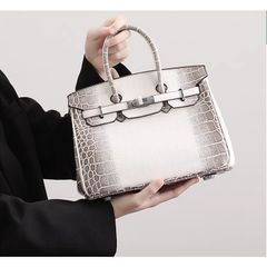 (HÀNG VIP - NO BOX) - Túi xách Bạch tạng siêu sang tag bạc size 25/30