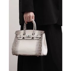 (HÀNG VIP - NO BOX) - Túi xách Bạch tạng siêu sang tag bạc size 25/30