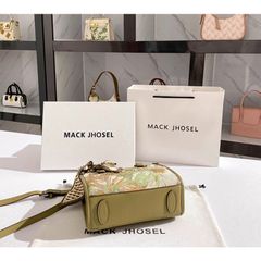 (Hàng V.I.P LIMITED) - Túi tote thêu hoa XANH tinh tế MISS GAIL sang chảnh tặng dây buộc nơ
