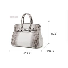 (HÀNG VIP - NO BOX) - Túi xách Bạch tạng siêu sang tag bạc size 25/30