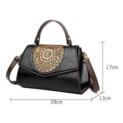 (M5978 - HÀNG V.I.P - DA BÒ HỌA TIẾT) - Túi xách Nữ Da Bò Xuất Âu Khắc Size 28