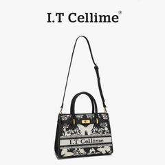 (HÀNG V.I.P HÃNG LIMITED) - Túi xách nữ I.T CELLIME thêu hồ điệp thanh lịch, trang nhã, thời thượng