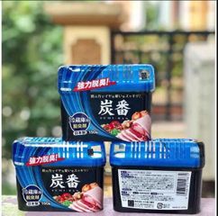 (COMBO 02 hộp) Sáp Khử Mùi Tủ Lạnh Than Hoạt Tính Kokubo Nhật Bản, Giải Pháp Tiện Lợi Và An Toàn 150g