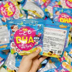 Kẹo dẻo DHA trẻ em Unimat Riken Japan 90 viên
