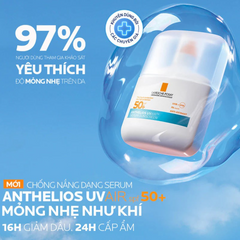 Serum Chống Nắng La Roche-Posay Siêu Mỏng Nhẹ 50ml - Anthelios UVAir SPF50+ PA++++