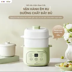 Nồi nấu chậm Bear 0.8L EST- 085DH