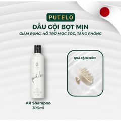 Dầu gội bọt mịn cho tóc rụng, kích thích mọc tóc nhanh, phồng chân tóc, tái sinh da đầu PUTELO AR Shampoo 300g