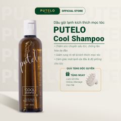 Dầu gội lạnh giảm rụng nhanh chóng, kích thích mọc tóc nhanh PUTELO Cool Shampoo chăm sóc tóc chuyên sâu từ NHẬT 250ml từ NHẬT