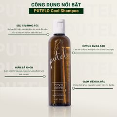 Dầu gội lạnh giảm rụng nhanh chóng, kích thích mọc tóc nhanh PUTELO Cool Shampoo chăm sóc tóc chuyên sâu từ NHẬT 250ml từ NHẬT