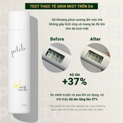 Lotion dạng xịt khoáng phun sương nâng cơ trẻ hóa da, cấp ẩm vượt trội, căng bóng da Wake up Skin Mist 150g