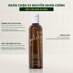 Dầu gội lạnh giảm rụng nhanh chóng, kích thích mọc tóc nhanh PUTELO Cool Shampoo chăm sóc tóc chuyên sâu từ NHẬT 250ml từ NHẬT