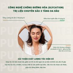 Dầu gội bọt mịn cho tóc rụng, kích thích mọc tóc nhanh, phồng chân tóc, tái sinh da đầu PUTELO AR Shampoo 300g