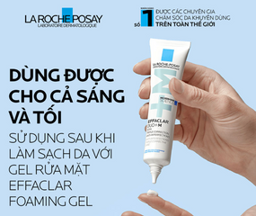 Kem Dưỡng La Roche-Posay Giảm Mụn Hiệu Quả 40ml - Effaclar Duo+ M