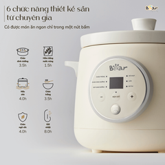 Nồi nấu chậm 1.5L Bear SB-NNC15