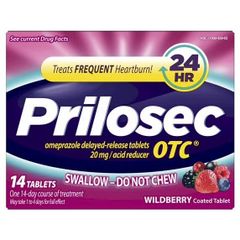 Viên vị trái cây-Prilosec OTC Acid Reducer – 14 Tablets