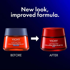 (Mẫu Mới) Kem Dưỡng Vichy Liftactiv Collagen Specialist Night 50ml