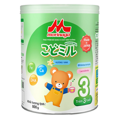 Combo 2 Sữa Morinaga số 3 800g hương vani (Kodomil, trên 3 tuổi)