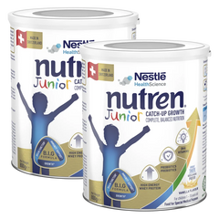Combo 2 lon Thực phẩm dinh dưỡng y học Nutren JUNIOR 800g (1-10 tuổi)