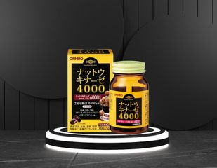 Viên Uống Nattokinase 4000FU Nhật Bản – Hỗ Trợ Tuần Hoàn Máu, Chăm Sóc Sức Khỏe Tim Mạch
