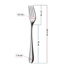 Bộ 6 dĩa ăn WMF Merit Cromargan Protect 20.4cm 1140026345S