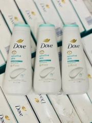 Set 3 chai Sữa tắm Dove Sensitive Skin Body Wash 680ml – dưỡng ẩm da mềm mịn