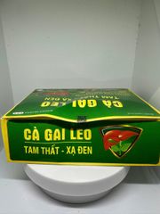 ( Vỉ ) Viên Uống CÀ GAI LEO TAM THẤT XẠ ĐEN Hỗ Trợ Giải Độc Gan, Thanh Nhiệt, Mát Gan - Hộp 50 Viên