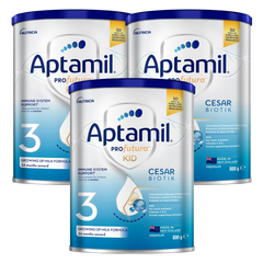 Combo 3 sữa Aptamil Profutura KID Cesarbiotik 3 800g (Từ 2 tuổi)