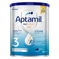 Combo 3 sữa Aptamil Profutura KID Cesarbiotik 3 800g (Từ 2 tuổi)