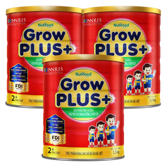 Combo 3 Sữa GrowPLUS+ Đỏ 2+ 1.5kg (Từ 2 tuổi)