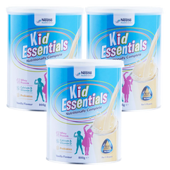 Combo 3 Thực phẩm dinh dưỡng y học Nestle Kid Essentials Nutritionally Complete 800g (1-10 tuổi) chính hãng