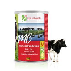 Bột sữa non 100% nguyên chất Nz Pure Health Milk Colostrum Powder 450g (Nhãn đỏ)