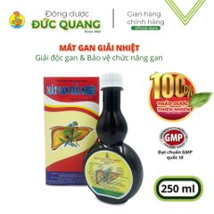Mát Gan Giải Nhiệt - Hỗ trợ Thanh nhiệt, giải nóng - Chai 250ml GMP - Cao lỏng