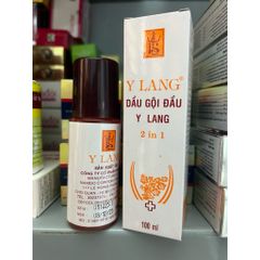 Dầu Gội Y Lang, Mềm Tóc, Sạch Tóc, Sạch Chấy, Sạch Da Đầu , Chai 100ml