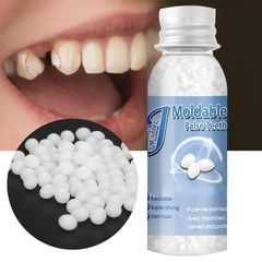 Keo dán răng Nhựa Nha Khoa Tạm Thời, Cứng, Keo Dán Răng Giả, Đạo Cụ Răng Giả Dính Tạm Thời Chứa Đồ Trang Trí Tiệc Tùn