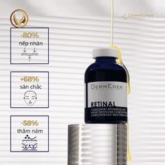 Tinh chất trẻ hoá da, giảm nếp nhăn DermEden Retìnal Night Retinoids Concentrate 6% 30ml