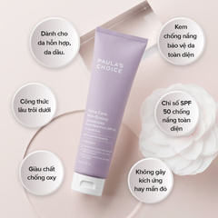 Kem Chống Nắng Kháng Nước Paula's Choice Extra Care SPF 50 